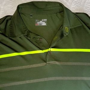 Under Armour polo XL Nice HeatGear Loose Dark Green
